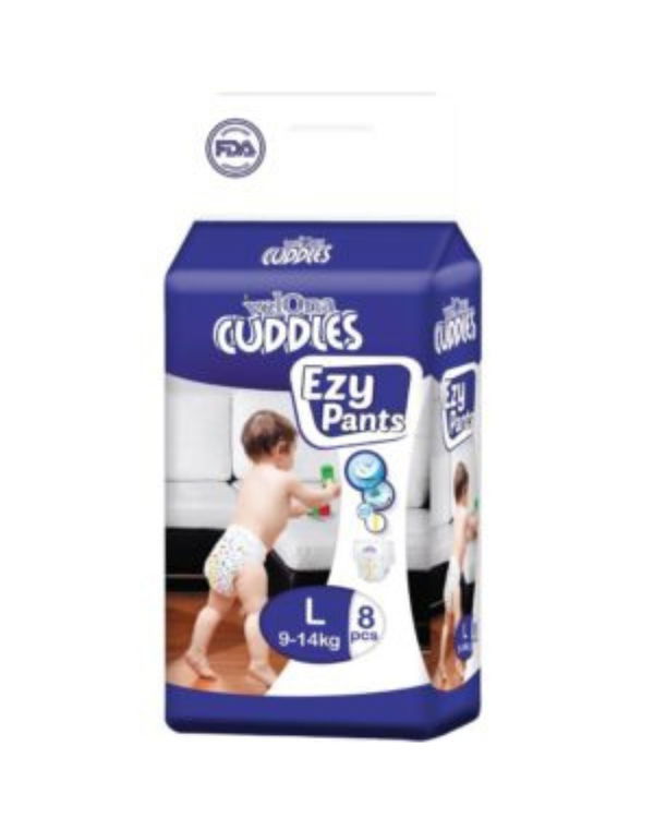 VELONA Cuddles Ezy Pant - L - 8PCS