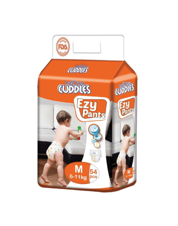 VELONA Cuddles Ezy Pant - M - 54 PCS