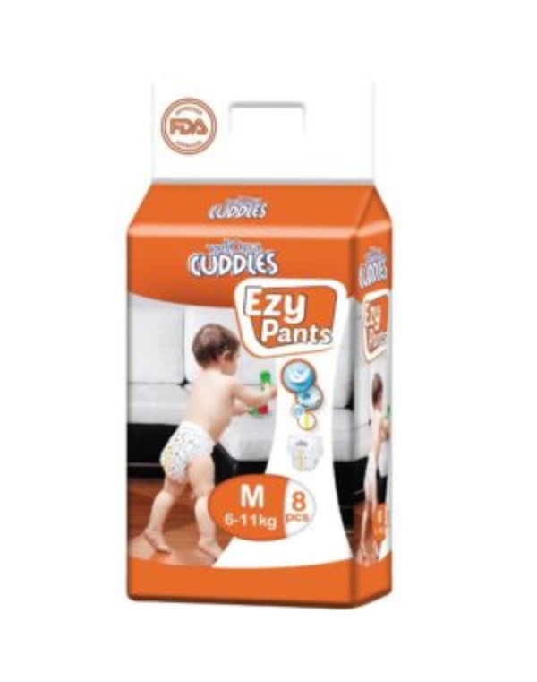 VELONA Cuddles Ezy Pant - M - 8PCS