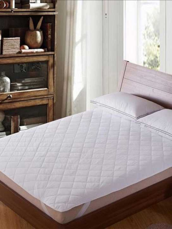 Waterproof Mattress Protector - White 180X200+28CM