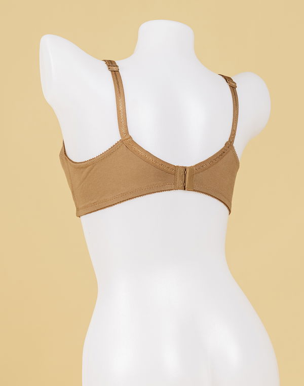 Women's Cotton Bra Brown