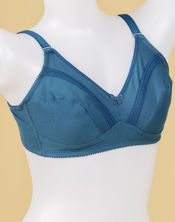 Women's Cotton Bra Dark Green