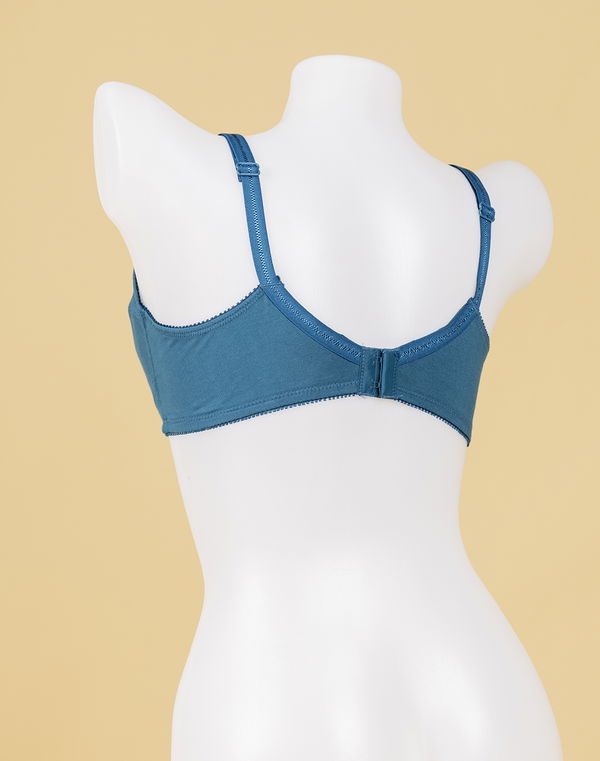 Women's Cotton Bra Dark Green