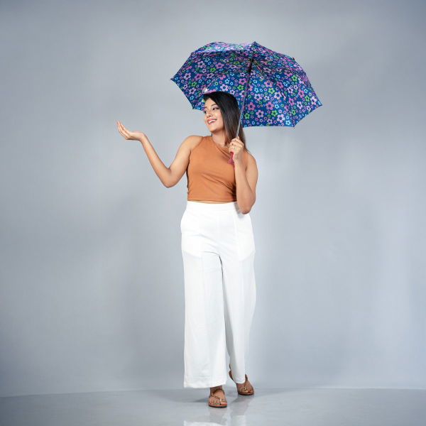 Women's 2 Folding Umbrella Assorted