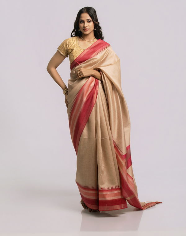 Women's Batik Cotton Saree Assorted