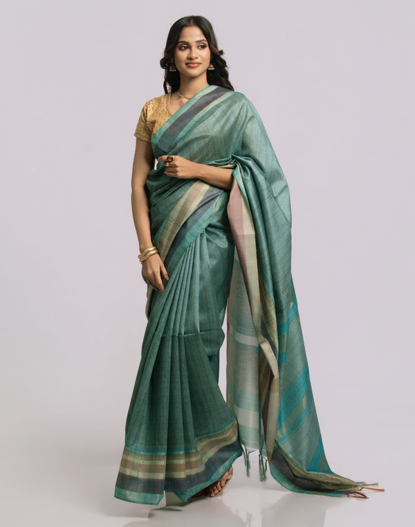 Women's Batik Cotton Saree Assorted