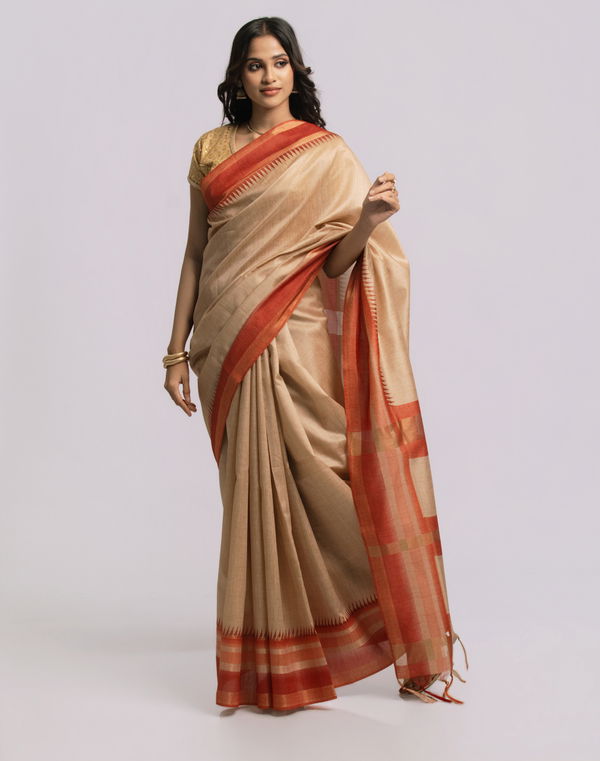 Women's Batik Cotton Saree Assorted