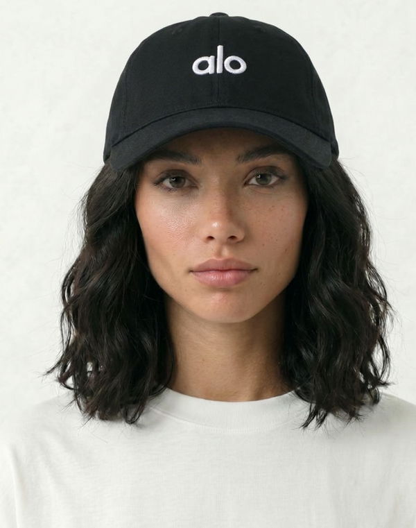 Women's Embroidery Cap Black
