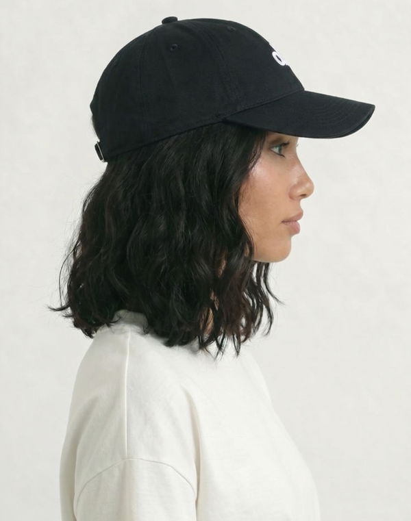 Women's Embroidery Cap Black