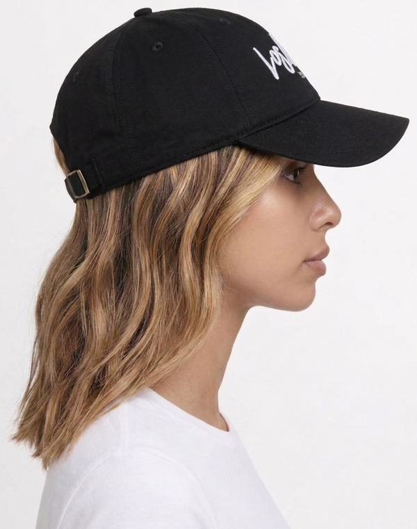 Women's Embroidery Cap Black