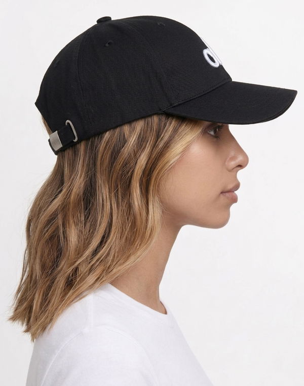 Women's Embroidery Cap Black