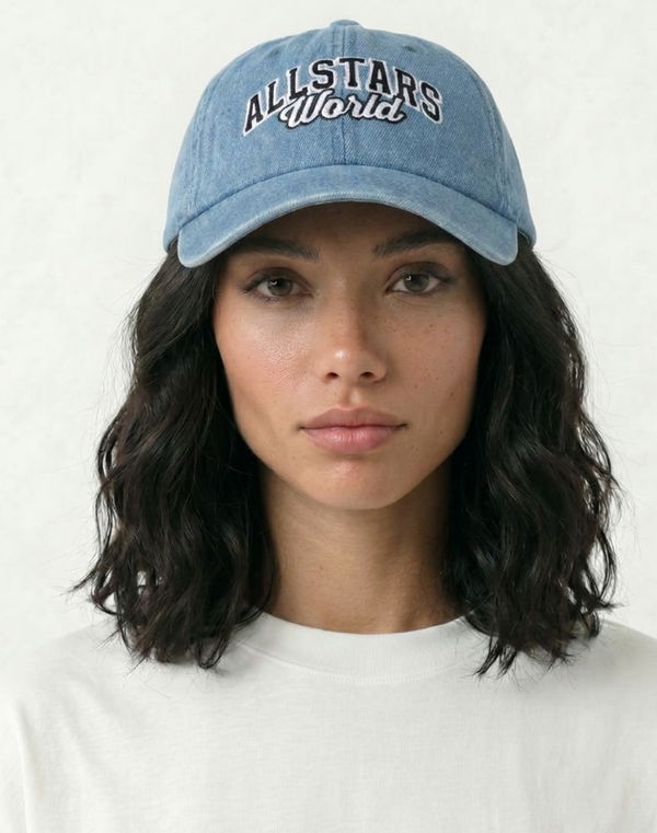 Women's Embroidery Cap Dark Blue