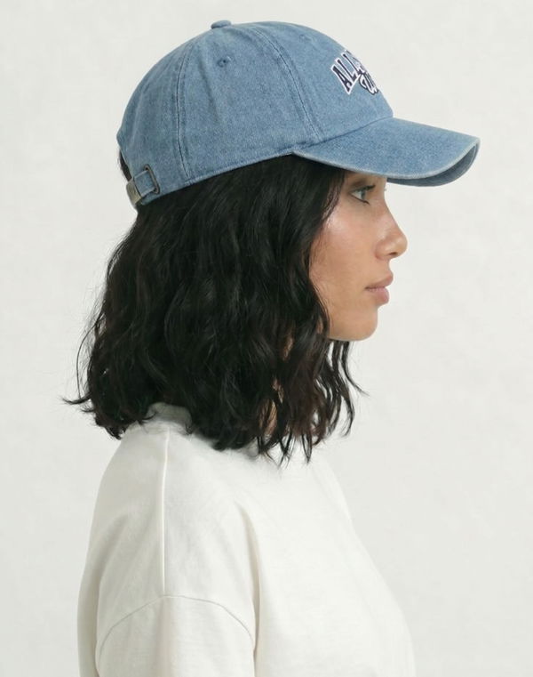Women's Embroidery Cap Dark Blue