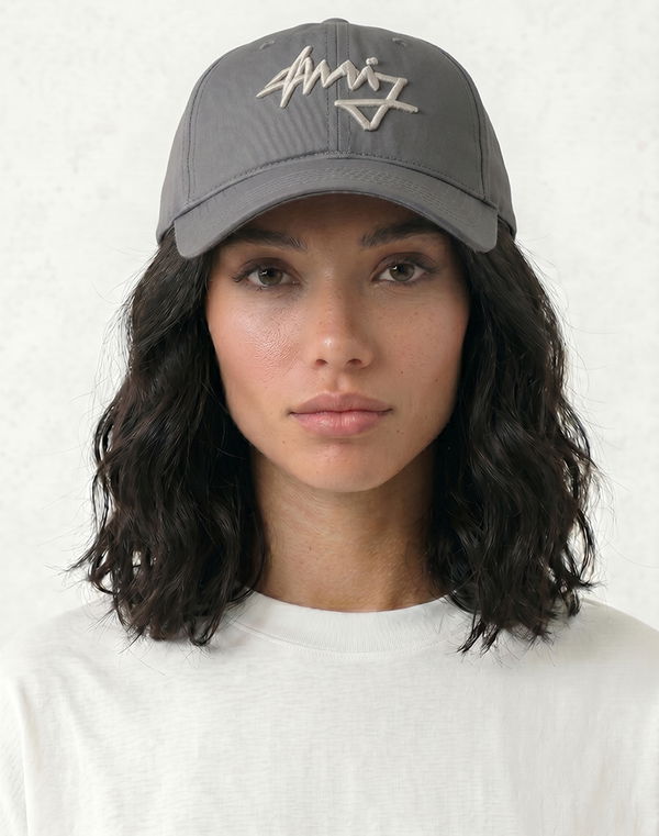 Women's Embroidery Cap Gray