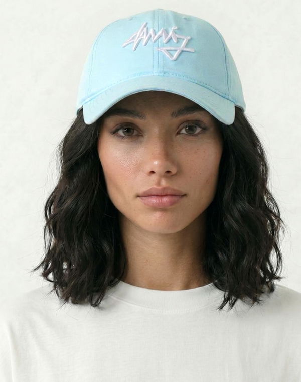 Women's Embroidery Cap Light Blue