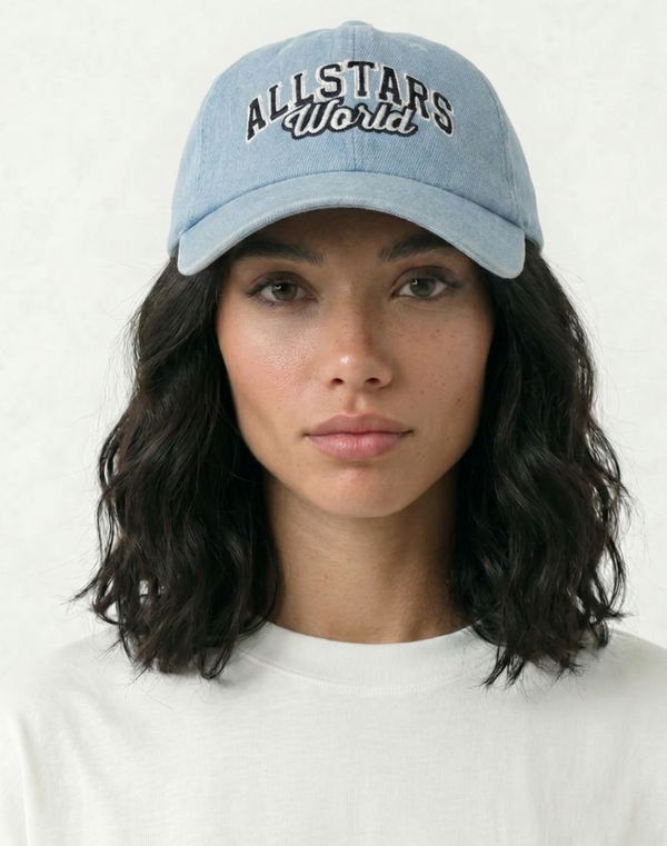 Women's Embroidery Cap Light Blue