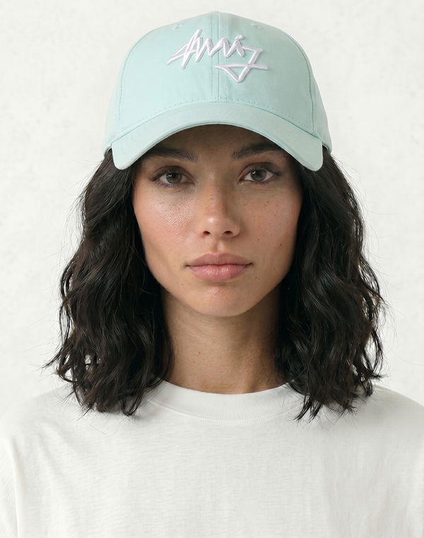 Women's Embroidery Cap Mint Green