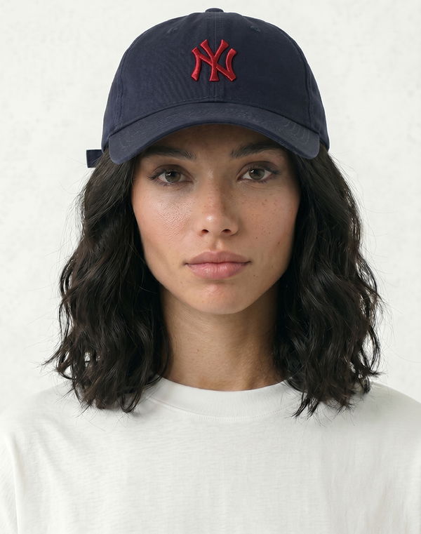 Women's Embroidery Cap Navy Blue