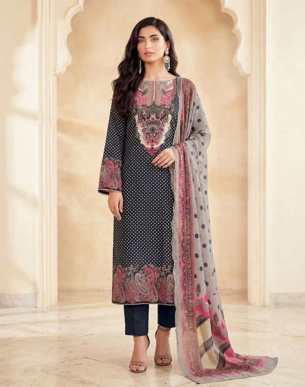 Women's Embroidery Shalwar Material