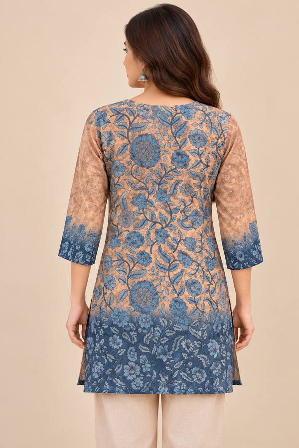 Women's Short Length Printed Kurta