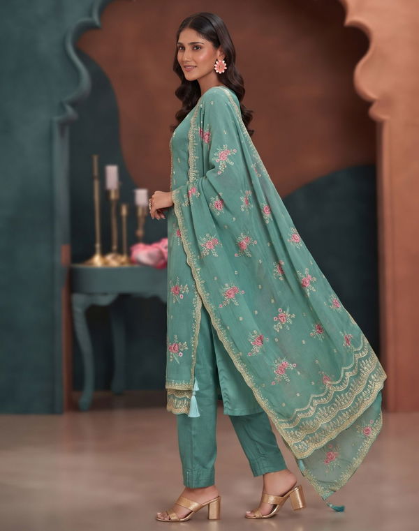 Women's Threadwork Shalwar Material