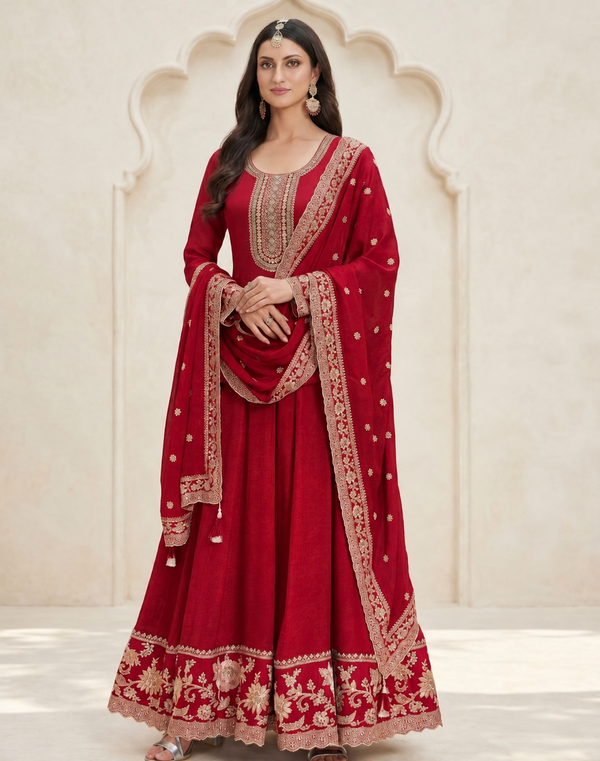 Women's Threadwork Shalwar Material