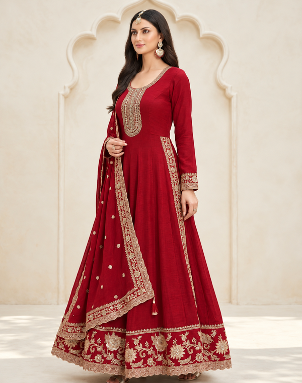 Women's Threadwork Shalwar Material