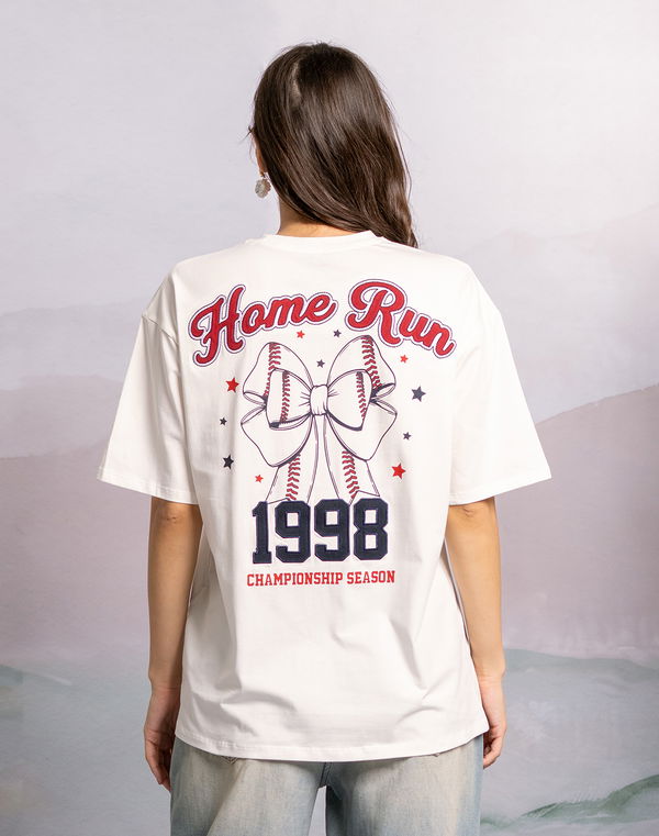 HUF & DEE Women's Oversized T-Shirt White