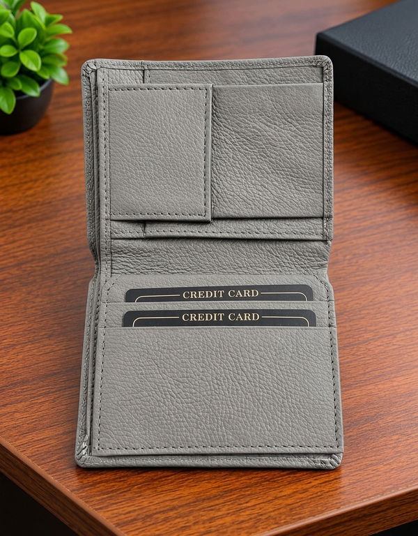 NOLIMIT Men's Bill Fold Leather Wallet