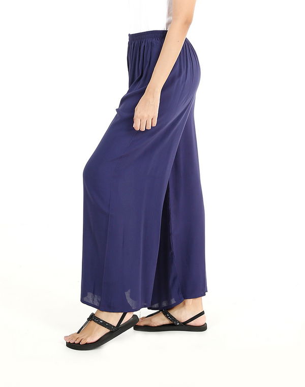Basic Women's Casual Palazzo Pant