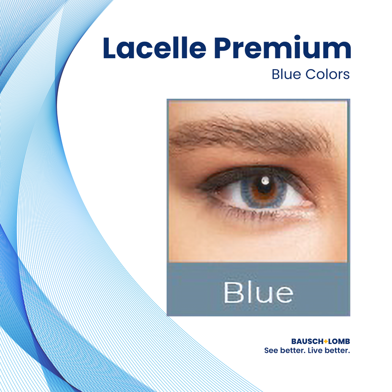 BAUSCH & LOMB LACELLE PREMIUM RX BLUE